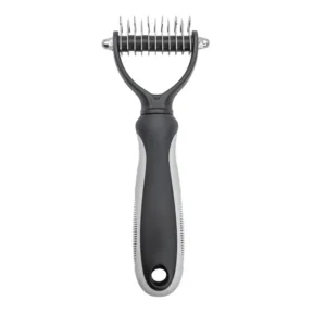 Pet Deshedding Brush for Dogs & Cats – Fur & Knot Remover