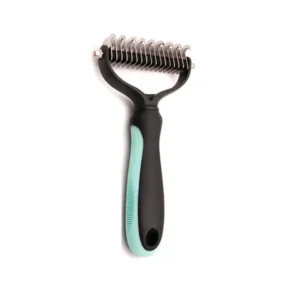 Pet Deshedding Brush for Dogs & Cats – Fur & Knot Remover