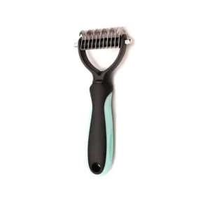 Pet Deshedding Brush for Dogs & Cats – Fur & Knot Remover
