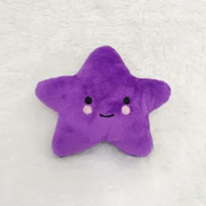 Pets Toys Plush Sounding Pentagram Toys Pets Chew Playing Fun Cute Puppy Dogs Cats Squeaky Toys Pets Supplies Accessories