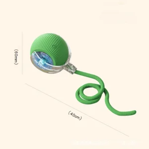 Cat Interactive Ball Toys Automatic Rolling Ball For Kitten Rechargeable Smart Pet Electric Toys With Teaser Sensor Cat Ball Toy