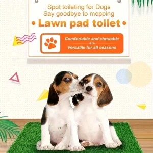 Ultimate Washable Dog Grass Mat - Reusable, Odor-Control Artificial Lawn for Pet Training, Easy-Clean Pee Pad Non-Slip Backing