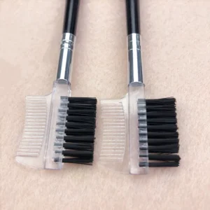 Tear Stain Remover Comb Pet Eye Comb Double-Sided Dog Eye Brush Grooming Combs for Small Dogs Pomeranians Chihuahuas