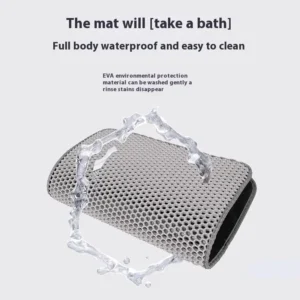 Large Cat Litter Mat Waterproof Double Layer Non Slip Litter Box Tray Pad Washable Durable Pet Toilet Training Mat