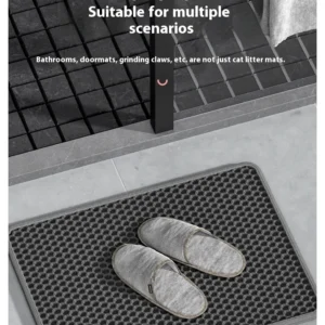 Large Cat Litter Mat Waterproof Double Layer Non Slip Litter Box Tray Pad Washable Durable Pet Toilet Training Mat