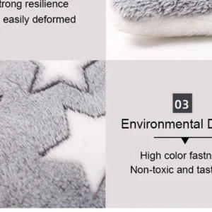 Flannel Pet Sleeping Mat Dog Bed Cat Litter Puppy Bed Dog Sofa Lovely Mattress Cushion for Small Large Dog Blanket For Winter