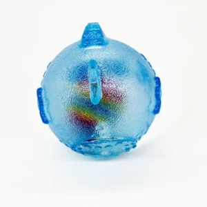 Dog Chewing Toy Training Sound Silicone Ball Simulated Fish Shape Dog Toy Interactive Cleaning Teeth Pet Accessories
