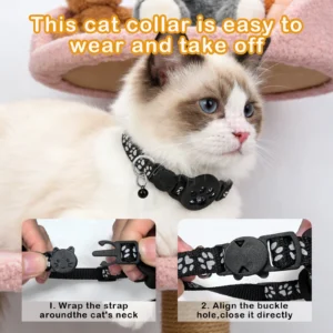 2 Kinds of Multifunctional Pet Smart GPS Trackers Cat Trackers GPS Collar Pet Kitten GPS Collar Pets Accessories iOS compatible