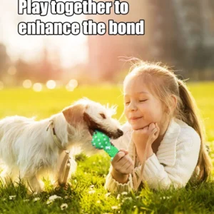 Dog Chew Toy Natural Rubber Safety and Environmental Protection Flexible Bite Resistance Clean Teeth