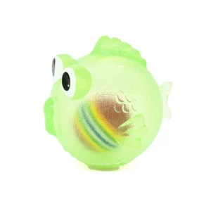 Dog Chewing Toy Training Sound Silicone Ball Simulated Fish Shape Dog Toy Interactive Cleaning Teeth Pet Accessories