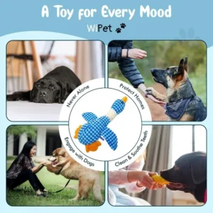 Interactive Plush Toy for Cats and Dogs, Aggressive Chewing, Squeak Doll,,Cats Dogs Interactive Plush Doll Pet Products.Labubo.