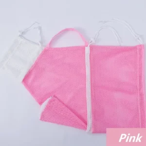Cat Grooming Shower Bag Mesh Polyester Wash Mesh Bags Adjustable Cats Restraint Bag Prevent Scratching For Bathing Nail Trimming