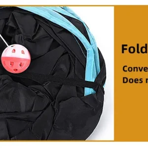 Cat Tunnel Pet Supplies Cat S T Pass Play Tunnel Foldable Cat Tunnel Cat Toy Breathable Drill Barrel for Indoor loud paper