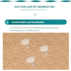 Dog Pee Pad Reusable Washable Dog Urine Mat Car Seat Floor Sofa Waterproof Absorbent Puppy Cat Training Diaper Mat Pet Supplies