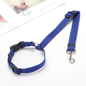 Car Dog Safety Belt Pet Leash Adjustable Durable Nylon Strap For Small Medium Dogs Anti Shock Vehicle Travel Seat Belt Lead