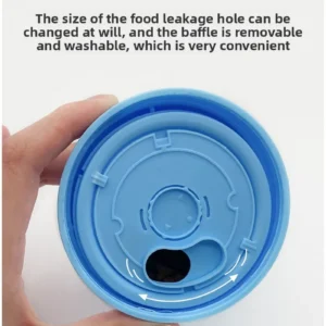 Treat Ball Dog Treat Dispenser Toy Ball Interactive Dog Toy - 4" Dog Food Toy Stimulation, Slow Feeder