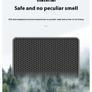 Large Cat Litter Mat Waterproof Double Layer Non Slip Litter Box Tray Pad Washable Durable Pet Toilet Training Mat