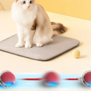 Cat Interactive Ball Toys Automatic Rolling Ball For Kitten Rechargeable Smart Pet Electric Toys With Teaser Sensor Cat Ball Toy