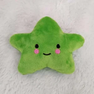 Pets Toys Plush Sounding Pentagram Toys Pets Chew Playing Fun Cute Puppy Dogs Cats Squeaky Toys Pets Supplies Accessories