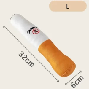 Plush Pet Chew Toys Bite Resistant Simulated Scallion Bell Sounding Teeth Cleaning Interactive Playing Supplies For Dog Cat