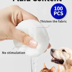 Pet Cleaning Products Eye Wipes To Remove Tear Marks Cleaning Wet Tissues Cat Wiping Eyes Removing Tear Marks and Cleaning Pet