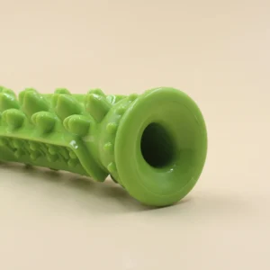 Dog Toothbrush Chew Toy Stick Soft Rubber Molar Interactive Dogs Toys For Small Dogs Durable Chewing Leakage Food Toy