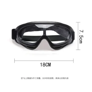 Dog Sunglasses Soft Adjustable UV Protection Pet Goggles Easy Wear Puppy Glasses For Small Medium Breed Outdoor Riding Driving