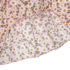 1pc Cat Skirt Pet Dress Dog Summer Dress Romantic Style With Pink Floral Print, Small Dog Clothes Pet Clothing Chihuahua Skirt