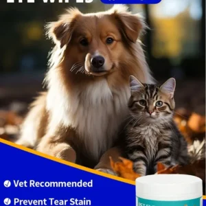 Pet Cleaning Products Eye Wipes To Remove Tear Marks Cleaning Wet Tissues Cat Wiping Eyes Removing Tear Marks and Cleaning Pet