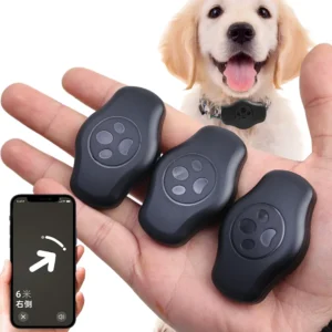 AiQUE IPX8 Waterproof Airtag Protective Shell Pet Anti-Lost Cat/Dog Holder Collar GPS Locator Tracker Case Pet Supplies Air Tag