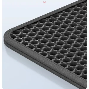 Large Cat Litter Mat Waterproof Double Layer Non Slip Litter Box Tray Pad Washable Durable Pet Toilet Training Mat