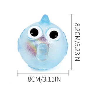 Dog Chewing Toy Training Sound Silicone Ball Simulated Fish Shape Dog Toy Interactive Cleaning Teeth Pet Accessories