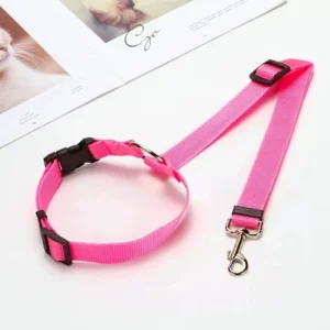 Car Dog Safety Belt Pet Leash Adjustable Durable Nylon Strap For Small Medium Dogs Anti Shock Vehicle Travel Seat Belt Lead