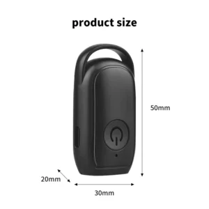 Portable Ultrasonic Dog Repeller 180mAh Rechargeable 23 40KHZ Long Distance Outdoor Deterrent Tool With Flash Light