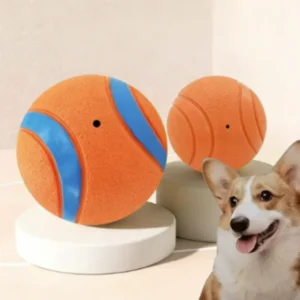 Tough Dog Toy Ball Chew Proof Elastic Jumping Fetch Ball for Large Medium Small Dogs Puppy Pet Chew Toy Solid Pet Accessories