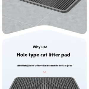 Large Cat Litter Mat Waterproof Double Layer Non Slip Litter Box Tray Pad Washable Durable Pet Toilet Training Mat