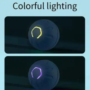 Intelligent Interactive Pet Toy Ball Electronic Automatic Moving Bouncing Ball USB Rechargeable Funny Toy for Puppy Cat Kitty