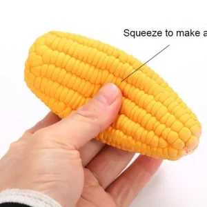 New Pet Toys Squeak Toys Latex Corn shape Puppy Dogs Toy Pet Supplies Training Playing Chewing Dog Toys For Small Dogs